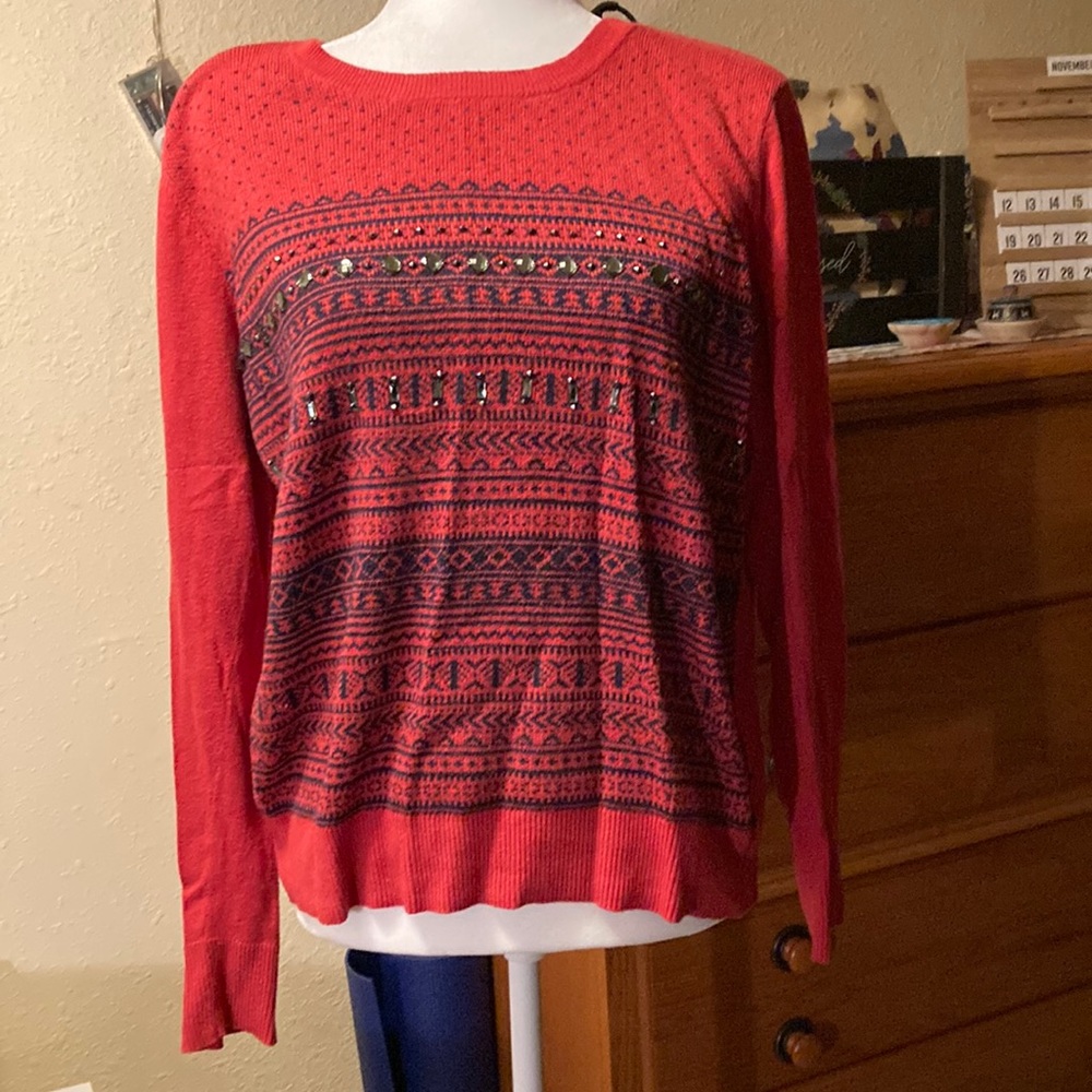 Red CHRISTMAS sweater